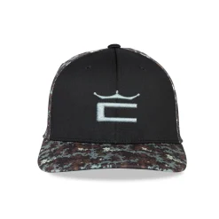 Cobra Camo Crown C Snapback Cap Svart Black Sale