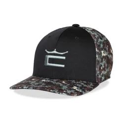 Cobra Camo Crown C Snapback Cap Svart Black Sale