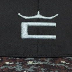 Cobra Camo Crown C Snapback Cap Svart Black Sale