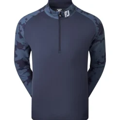 FootJoy Camo Floral HZ Midlayer Blå Navy Clearance
