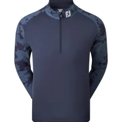 FootJoy Camo Floral HZ Midlayer Blå Navy Clearance