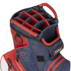 Titleist Cart 14 Stadry Vit Navy-Red-White Best