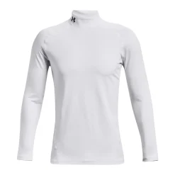 Under Armour CG Armour Fitted Mock Vit Vit (White 100) New