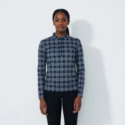 Daily Sports Checked Ls Check-Navy Best