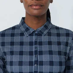 Daily Sports Checked Ls Check-Navy Best