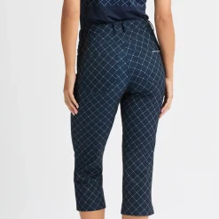 Röhnisch Chie Comfort Capri Micro-R-Check-Navy Sale