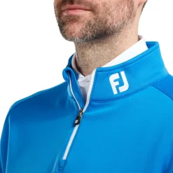 FootJoy Chill-Out Pullover Blå Cobalt Hot