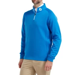 FootJoy Chill-Out Pullover Blå Cobalt Hot