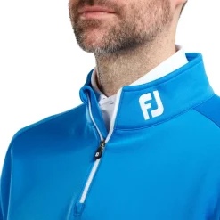 FootJoy Chill-Out Pullover Blå Cobalt Hot