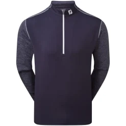 FootJoy Chill-Out Tonal Heather Blå Navy Clearance