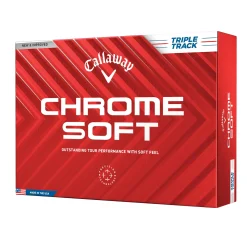 Callaway Chrome Soft Triple Track 2024 Vit White New
