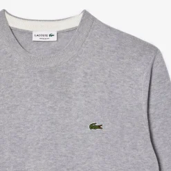 Lacoste Classic Crew Neck Silver Chine (CCA) Hot