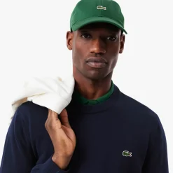 Lacoste Classic Crew Neck Blå Navy (166) Best