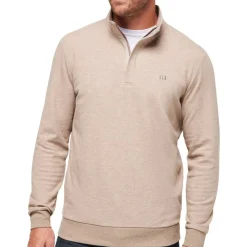 Travis Mathew Cloud Quarter Zip 2. Portabella Best