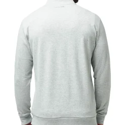 Travis Mathew Cloud Quarter Zip 2. Heather-Light-Grey Hot