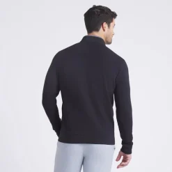 Puma Cloudspun Fleece Hybrid Jacket Svart Black Best