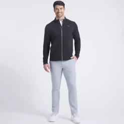 Puma Cloudspun Fleece Hybrid Jacket Svart Black Best