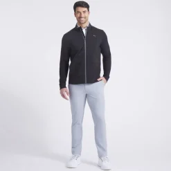 Puma Cloudspun Fleece Hybrid Jacket Svart Black Best