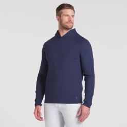 Puma Cloudspun Tech Hoodie Deep-Navy Outlet