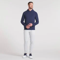 Puma Cloudspun Tech Hoodie Deep-Navy Outlet