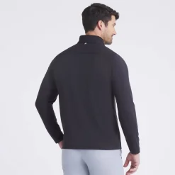 Puma Cloudspun Tech Hybrid 1/2 Zip Svart Black New