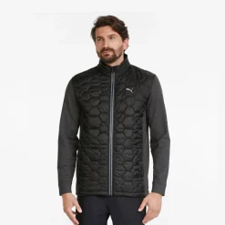 Puma Cloudspun Wrmlbl Jacket Svart Black Outlet