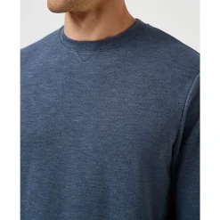 Travis Mathew Cloud Sweater Heather-Navy New