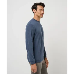 Travis Mathew Cloud Sweater Heather-Navy New
