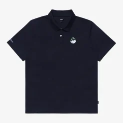 Malbon Golf Cooper Core Polo Blå Navy Hot