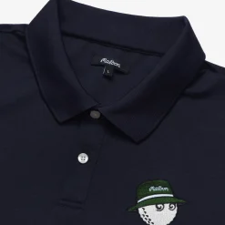 Malbon Golf Cooper Core Polo Blå Navy Hot