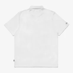 Malbon Golf Cooper Core Polo Vit White Discount