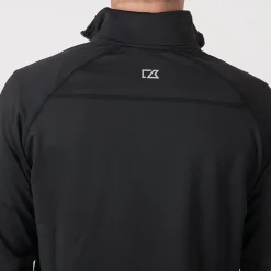 Cutter & Buck Coos Bay Half-Zip Svart Black (099) New