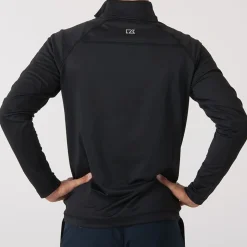 Cutter & Buck Coos Bay Half-Zip Svart Black (099) New