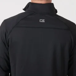 Cutter & Buck Coos Bay Half-Zip Svart Black (099) New