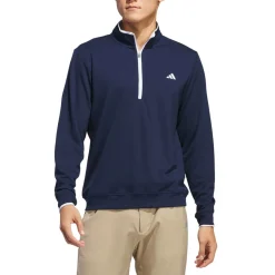 Adidas Core Lightweight Half-Zip Blå CollegiateNavy Outlet