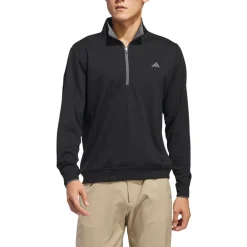 Adidas Core Lightweight Half-Zip Svart Black Outlet