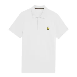 Lyle & Scott Core Polo Shirt Vit White Clearance