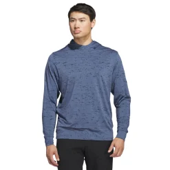 Adidas Core Print Hoodie Blå Prloin-CollegiateNavy Clearance