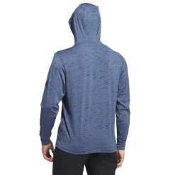 Adidas Core Print Hoodie Blå Prloin-CollegiateNavy Clearance