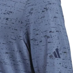 Adidas Core Print Hoodie Blå Prloin-CollegiateNavy Clearance