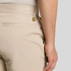 Lyle & Scott Course Stretch Chino Beige Beige (Sesame Z745) Hot