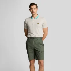 Lyle & Scott Course Stretch Chino Grön Grön (Cactus Gr X65) Outlet