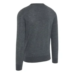 Callaway Crew Neck Merino Mix Sweater Steel-Heather Clearance