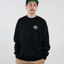 The Gimme Tour Crew Open -95 Svart Black Discount