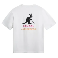 J.Lindeberg Davie T-Shirt JL x Kangol Vit White Best
