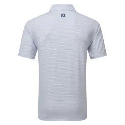 FootJoy Deco Diamond Print Vit White - Navy Outlet