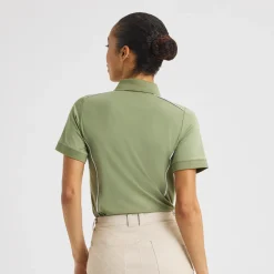 Röhnisch Direction Short Sleeve Sage-Green Clearance