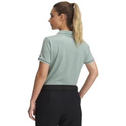 Under Armour Drive SS Rib Polo Silica Green (348) Best