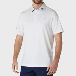 Callaway Emea Ss Odyssey Polo Vit Bright White Clearance