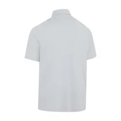 Callaway Emea Ss Ventilated Jacquard Polo Gray Dawn New